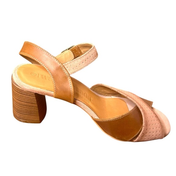 Wandapanda Women's Leather Sandals- Size 40/ 9.5 - Picture 3 of 9